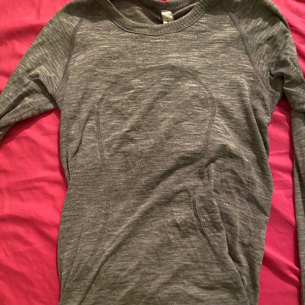 Lululemon Swiftly Tech Gray Long Sleeve